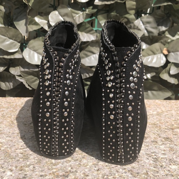 NWT Alaia Black Suede Wedge Bootie (US 7) - Picture 3 of 4